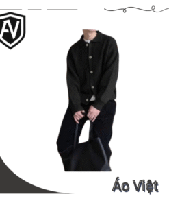 Áo Khoác Len Cardigan Len Lông Thỏ Nam Nữ Màu Trơn Cao Cấp Dáng Rộng