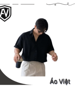 Áo Sơ Mi Nam Linen Cộc Tay Đi Biển Cổ Bẻ Thời Trang Thoáng Mát Mùa Hè