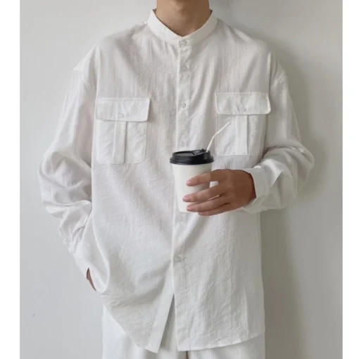 Áo Sơ Mi Nam Mùa Hè Chất Đũi Linen Thấm Hút Mồ Hôi Phù Hợp Mặc Đi Biển Đi Chơi Cao Cấp - Ảnh 6